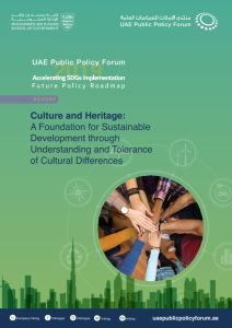 CULTURE AND HERITAGE: A FOUNDATION FOR SUSTAINABLE DEVELOPMENT THROUGH UNDERSTANDING AND...