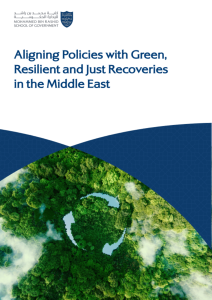 POLICIES FOR A BETTER RECOVERY IN THE MIDDLE EAST