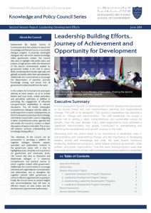 POLICY COUNCIL #2: LEADERSHIP BUILDING EFFORTS.. JOURNEY OF ACHIEVEMENT AND OPPORTUNITY FOR DEVELOPMENT