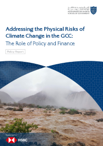 Addressing the Physical Risks of Climate Change in the GCC-The Role of Policy and Finance