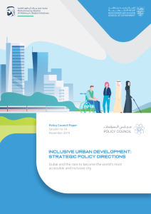 INCLUSIVE URBAN DEVELOPMENT: STRATEGIC POLICY DIRECTIONS