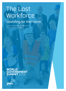 THE LOST WORKFORCE - UPSKILLING FOR THE FUTURE