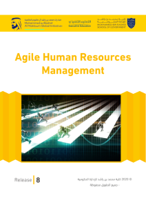 Agility in human resources management