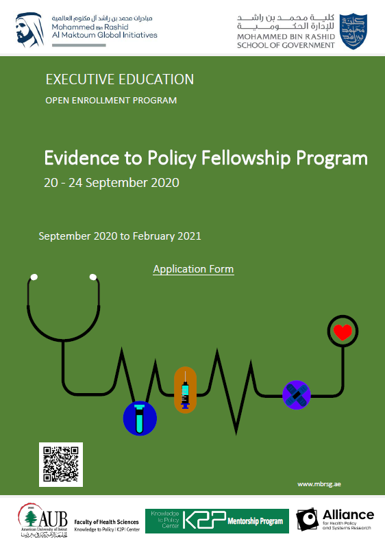 Evidence to Policy Fellowship Program